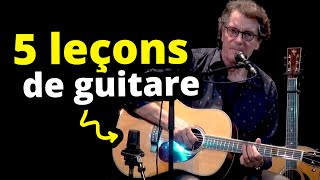 CABREL  5 leçons de guitare commentées et enrichies [upl. by Pacificia504]