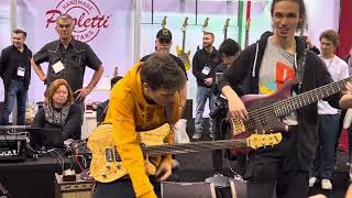 MatteoMancusoofficial plays Spain  NAMM 2024 [upl. by Michey]