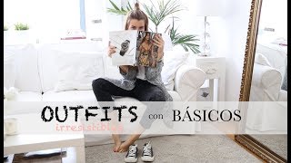 5 OUTFITS con BÁSICOS para diario  BARTABACTV [upl. by Aronson]