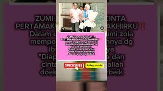 TRENDING ‼️ZUMI ZOLA DIAPIT CINTA PERTAMA DAN Terakhir putrizulhas shortvideo gibranrakabuming [upl. by Riesman]