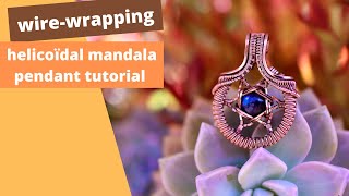 helicoïdal mandala tutorial [upl. by Lleddaw]