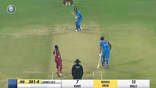 INDIA VS WEST INDIES 1ST T20 FULL MATCH HIGHLIGHTS  IND VS WI MOST THRILLING EVER🔥ROHIT MS DHONI [upl. by Asilam628]