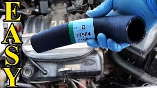 How to Replace a Radiator Hose Upper and Lower [upl. by Nathanael113]