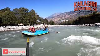 RIVER RAFTING IN BEAS RIVER ENJOY THE ADVENTURE 😄 [upl. by Melli]