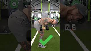 SPOT THE DIFFERENCE TRICEP KICKBACKS mobility personaltrainer motivation [upl. by Yras]