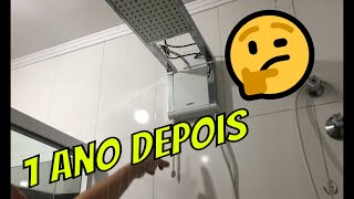 1 Ano depois Chuveiro Acqua Storm Ultra Lorenzetti é bom Análise e Review  Manual do Caivano [upl. by Latt]