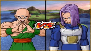 Dragon Ball Z Budokai Tenkaichi 3  Tien VS Trunks Request Match [upl. by Hakaber510]