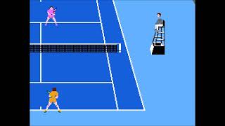 Racket Attack Gameplay NES [upl. by Magnien]