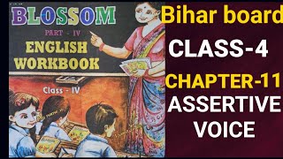 CLASS4 ENGLISH WORKBOOK CHAPTER11ASSERTIVE VOICE WORKSHEETS 5455565758 4th class eng wbch11 [upl. by Ozkum]