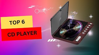 TOP 6 BEST CD PLAYER 2024 [upl. by Filahk]