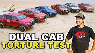 2022 4WD UTE COMPARISON  CONTROVERSIAL WINNER NEW Ranger vs Hilux vs DMAX vs Triton vs LDV v BT50 [upl. by Ticknor]