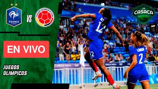 🚨 FRANCIA vs COLOMBIA EN VIVO 🔥 JJOO PARIS 2024 🥇 LINDA CAICEDO TITULAR [upl. by Necyla]