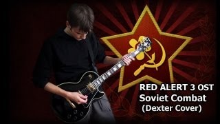 Red Alert 3  Soviet Combat guitar cover by Andrew Karelin [upl. by Edita79]