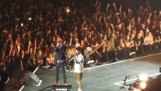 JAX amp FEDEZ  SPIRALE OVALE  LIVE MILANO 17 ANNI DOPO LA SUA INCISIONE 14417  TESTO [upl. by Jadda]