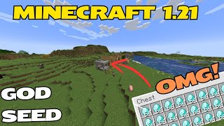 🔥Best God Seed For Minecraft 121 Java Edition  Seed Minecraft 121  Minecraft Seeds [upl. by Einnel]