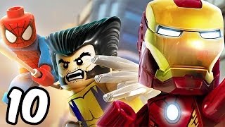 LEGO Marvel Super Heroes  Lets Play 10 Deutsch  Atomkraft und Freiheit [upl. by Airtina]