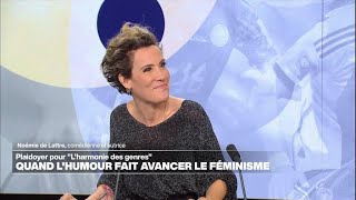 Noémie de Lattre plaide pour quotlharmonie des genresquot • FRANCE 24 [upl. by Allveta]