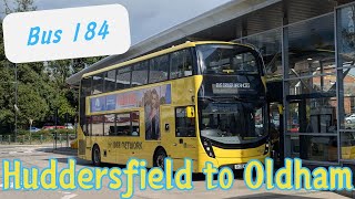 Sneaked a peek at Peak District National Park on Bee Network  Bus 184  September 2024 [upl. by Loy]