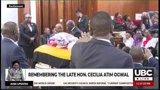 LIVE REMEMBERING THE LATE HON CECILIA ATIM OGWAL I JANUARY 22 2024 [upl. by Ellebasi]