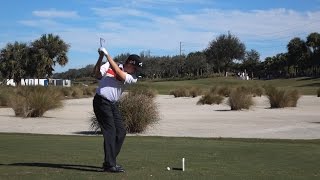 LEE JANZEN 120fps SLOW MOTION amp REGULAR FOOTAGE DTL IRON GOLF SWING 1080p HD [upl. by Ykcim855]