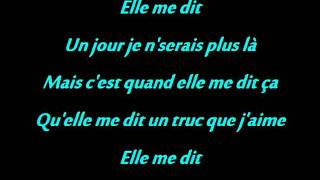 Mika  Elle me dit  Paroles Lyrics Premier Single en Français [upl. by Flannery]