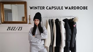 Winter Essentials for Freezing Cold  Winter Capsule Wardrobe 202223 [upl. by Wil]