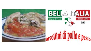 Involtini di pollo e pesto [upl. by Sheets]