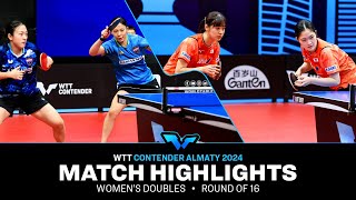 KimPark vs KiharaNagasaki  WD R16  WTT Contender Almaty 2024 [upl. by Tillo477]