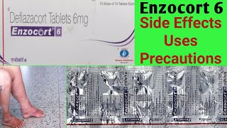 Enzocort 6mg tablet uses in hindi  Side Effect Enzocort । Midicine Hub [upl. by Klug]