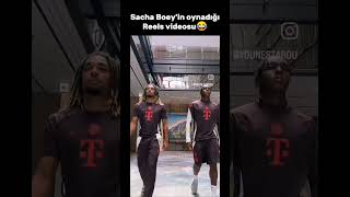 Sacha Boeyin oynadığı reels videosu😂 shorts football instagram [upl. by Lettie997]