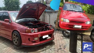 Toyota Starlet Gt turbo full conversion in sri lanka [upl. by Atener617]