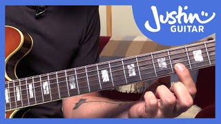 Jazz Standard Autumn Leaves  Melody Guitar Lesson JA521 [upl. by Lednam732]