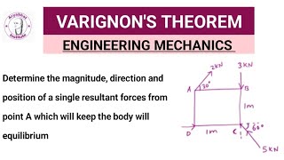 MOMENT OF FORCES  MOMENT OF FORCES ENGINEERING MECHANICS  MOMENT OF FORCES PROBLEM IN HINDI [upl. by Brogle993]