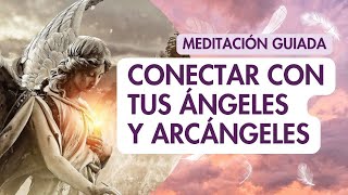 Meditación guiada para conectar con tus ángeles 👼💖 [upl. by Takara]