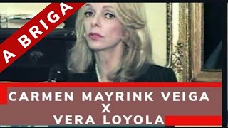 A Briga de Carmen Mayrink Veiga e Vera Loyola por Francisco Chagas [upl. by Uy75]