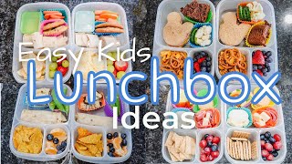 Kids School Lunch Ideas 5 Easy amp Simple Meals [upl. by Jewelle]