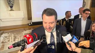 Salvini quotTempi rapidi per decreto Milano se cè accordo di tuttiquot [upl. by Schear895]