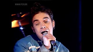 Robbie Williams  Freedom  TOTP  1996 Remastered [upl. by Reywas526]