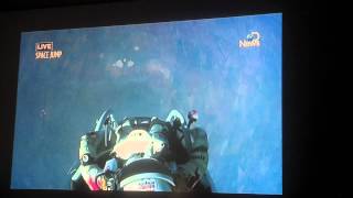 Felix Baumgartner New World Record Space Jump [upl. by Ibbed]