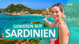 Sardiniens Süden – Sandstrände Pasta und Pecorino  Wunderschön  ARD Reisen [upl. by Bencion431]