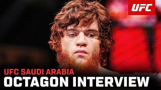 Shara Magomedov Octagon Interview  UFC Saudi Arabia [upl. by Hembree83]