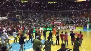 Ginebra Vs Meralco Game 6 Brownlee Buzzer beater [upl. by Phylis]