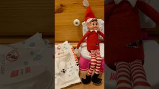 Elfie Getting Into Trouble toys christmas elf funny shorts [upl. by Lehcir]