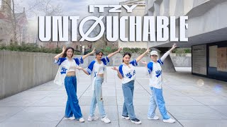 KPOP IN PUBLIC  YALE ITZY 있지  quotUNTOUCHABLEquot Dance Cover by KDSY 4K [upl. by Dyoll110]