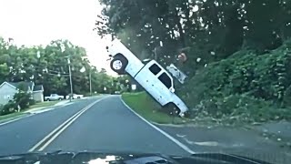 Chester County Car Chase Ends in Truck Going Airborne [upl. by Stoneman]