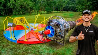 Putting a Jet Engine on a Merry Go Round [upl. by Allin]