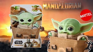 Baby Yoda de Mattel 2021  The Mandalorian  Grogu Con Sonido y Mueve sus Orejitas [upl. by Bohaty]