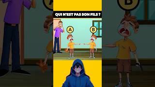 Qui n’est pas son fils  quiz heroquiz minecraft enigmes shorts tiktok humour [upl. by Natassia]