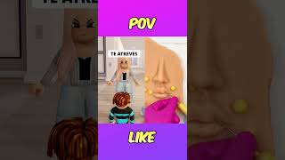 MI PEQUEÑA HERMANA LOCA EN ROBLOX😲😳 shorts roblox adoptme robloxshorts [upl. by Campbell140]