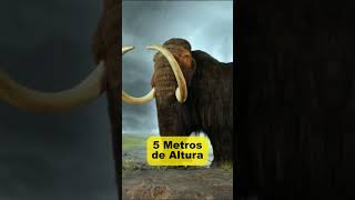 Mastodonte vs Mamute Lanoso dinosaur shorts animals explore curiosidades [upl. by Vanna]